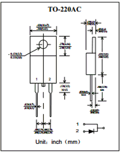 DFR10A60 Datasheet PDF Rugao Dachang Electronics Co., Ltd