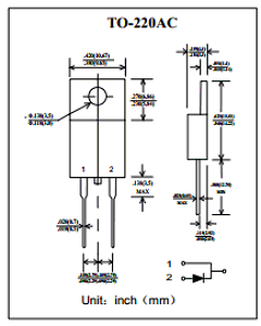 MBR840 Datasheet PDF Rugao Dachang Electronics Co., Ltd