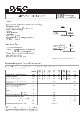AR356 Datasheet PDF Daesan Electronics Corp.