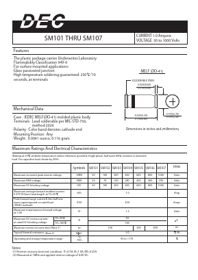 SM101 Datasheet PDF Daesan Electronics Corp.