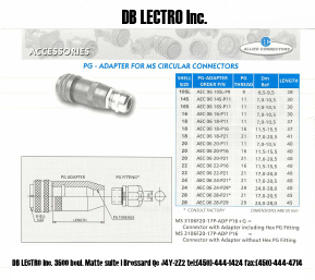 AEC0616-P11 Datasheet PDF DB Lectro Inc