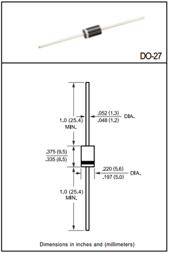 HER508 Datasheet PDF DC COMPONENTS