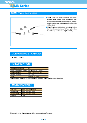 SSMB-SP-85-SO Datasheet PDF DDK Ltd.