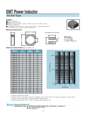 SIL630B-100 Datasheet PDF Delta Electronics, Inc.