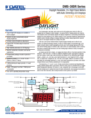 DMS30DR Datasheet PDF Delta Electronics, Inc.