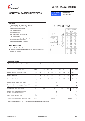 SK1080D Datasheet PDF DIYI Electronic Technology Co., Ltd.