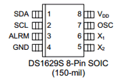 DS1629 Datasheet PDF Dallas Semiconductor -> Maxim Integrated
