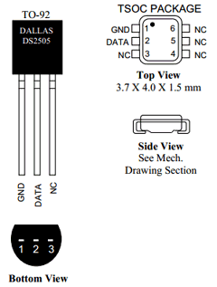 DS2505- Datasheet PDF Dallas Semiconductor -> Maxim Integrated