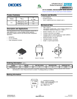 DMN6068LK3 Datasheet PDF Diodes Incorporated.