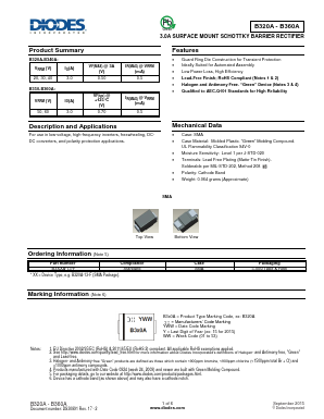 B320A-13-F Datasheet PDF Diodes Incorporated.