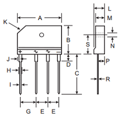 GBJ15005 Datasheet PDF Diodes Incorporated.