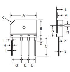 GBJ2002-F Datasheet PDF Diodes Incorporated.