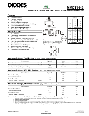 MMDT4413-7-F_REV10-2 Datasheet PDF Diodes Incorporated.