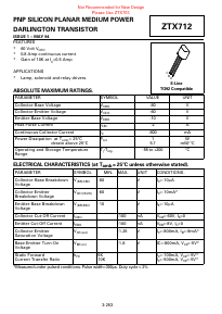 ZTX712 Datasheet PDF Diodes Incorporated.