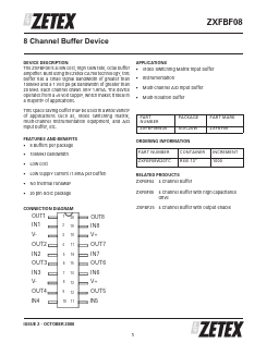 ZXFBF08W20TC Datasheet PDF Diodes Incorporated.
