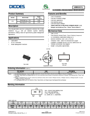 DMN3051L-7 Datasheet PDF Diodes Incorporated.