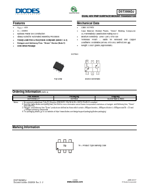 DST3906DJ-7 Datasheet PDF Diodes Incorporated.