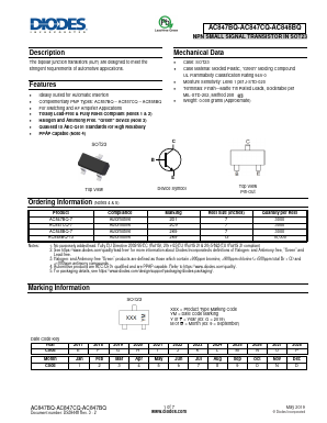 AC848BQ Datasheet PDF Diodes Incorporated.