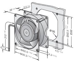 3556 Datasheet PDF ebm-papst