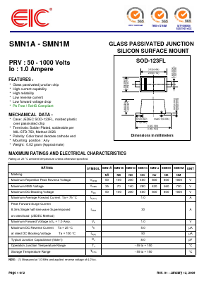 SMN1B Datasheet PDF Electronics Industry