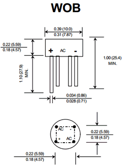 F2W005G-F2W10G Datasheet PDF Electronics Industry