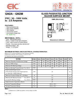 GN2B Datasheet PDF Electronics Industry