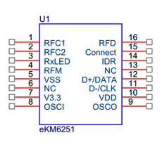EKM6251 Datasheet PDF Elan Microelectronics Corp