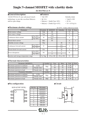 ELM14702AA-N Datasheet PDF Elm Electronics