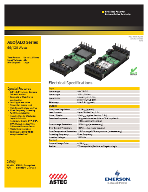 AEO10A48 Datasheet PDF Emerson Network Power