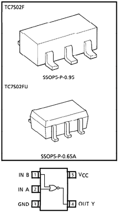 TC7S02F Datasheet PDF ETC