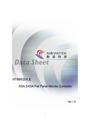 NT68520X Datasheet PDF ETC
