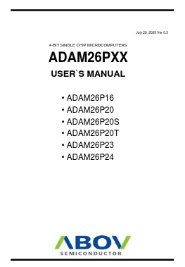 ADAM26P16 Datasheet PDF ETC