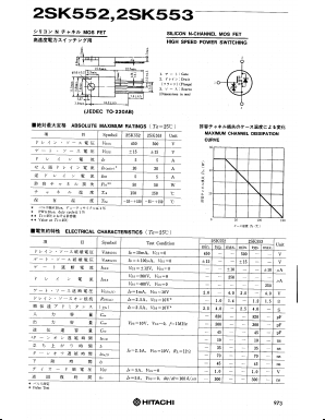 2SK552 Datasheet PDF ETC