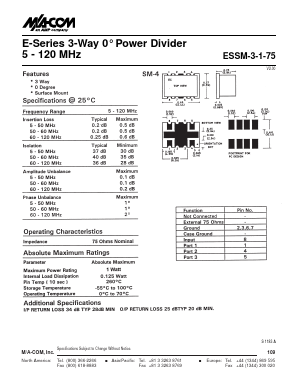 ESSM-3-1-75 Datasheet PDF ETC