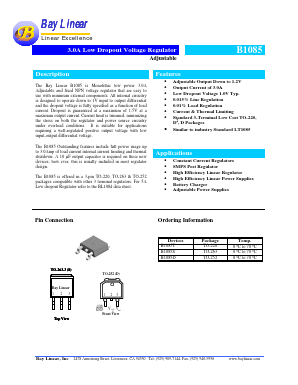 B1085 Datasheet PDF ETC