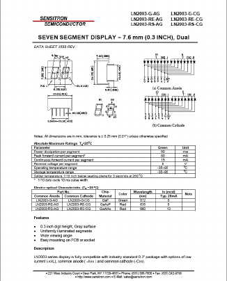 LN2003-RS Datasheet PDF ETC