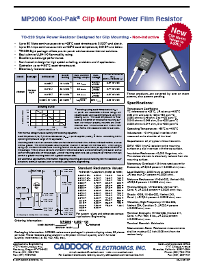 MP2060 Datasheet PDF ETC