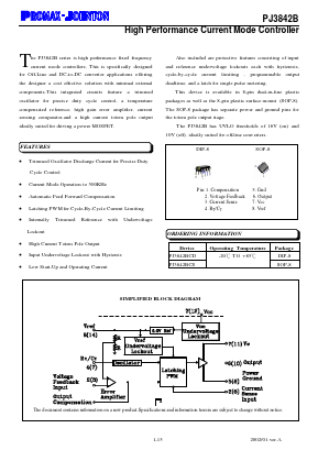 PJ3842B Datasheet PDF ETC