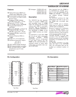 U631H16BSC35 Datasheet PDF ETC