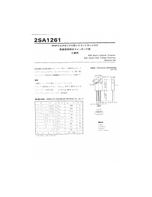 A1261L Datasheet PDF ETC
