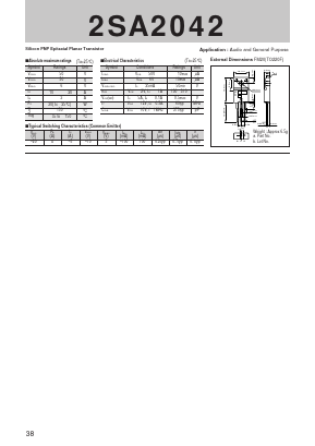 2SA2042 Datasheet PDF ETC