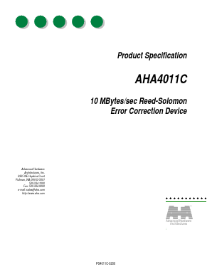AHA4011C Datasheet PDF ETC