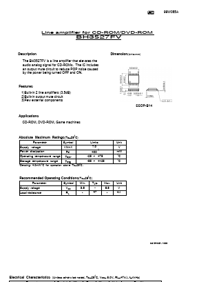 BH3527FV Datasheet PDF ETC