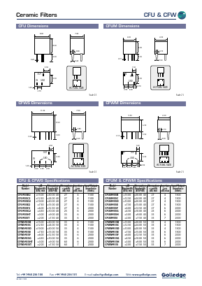 CFU455G2 Datasheet PDF ETC