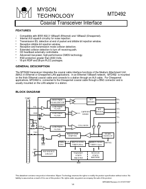 MTD392N Datasheet PDF ETC