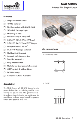 NME0503D Datasheet PDF ETC