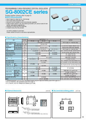 SG8002CE Datasheet PDF ETC