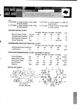 STK3044 Datasheet PDF ETC
