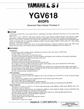 YGV618B Datasheet PDF ETC