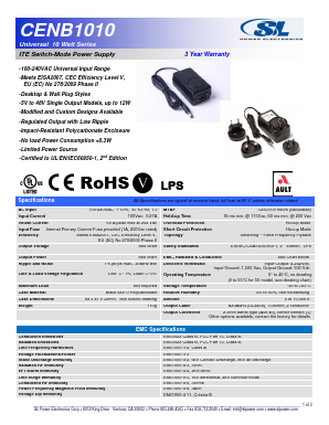 CENB1010A1803F01 Datasheet PDF ETC